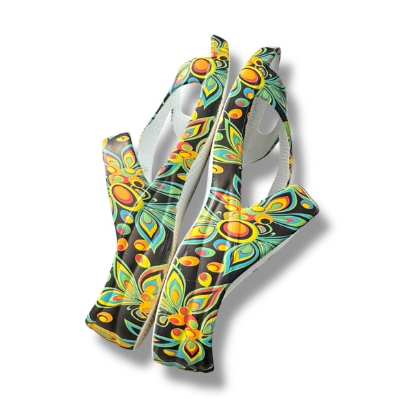 Dawgs Loudmouth Z Sandals – Shagadelic Black – Women’s Size 10 / EU 42 - Picture 6 of 9